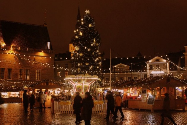 Tallinas vecpilsēta Ziemassvētkos - 10