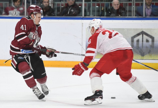 Hokejs, KHL spēle: Rīgas Dinamo - Vitjazj - 23