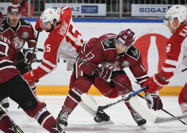 Hokejs, KHL spēle: Rīgas Dinamo - Vitjazj - 40