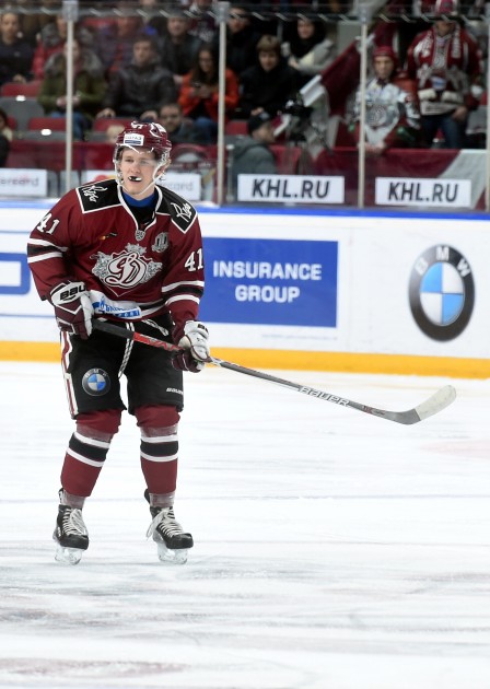 Hokejs, KHL spēle: Rīgas Dinamo - Vitjazj - 43