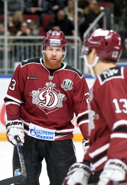 Hokejs, KHL spēle: Rīgas Dinamo - Vitjazj - 45
