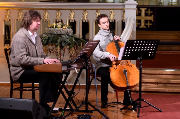 Ievas Kerēvicas un Sergeja Jēgera koncerts Rīgas Sv. Jāņa baznīcā - 4
