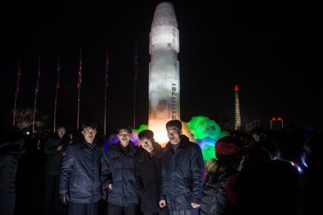 Ledus skulptūru festivāls Ziemeļkorejā - 3