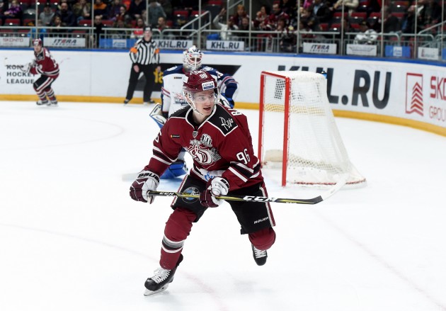 Hokejs, KHL spēle: Rīgas Dinamo - Ņeftehimik - 2