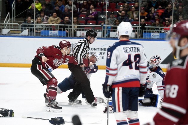 Hokejs, KHL spēle: Rīgas Dinamo - Ņeftehimik - 5