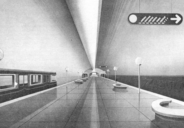 Rīgas metro ilustrācijas - 5