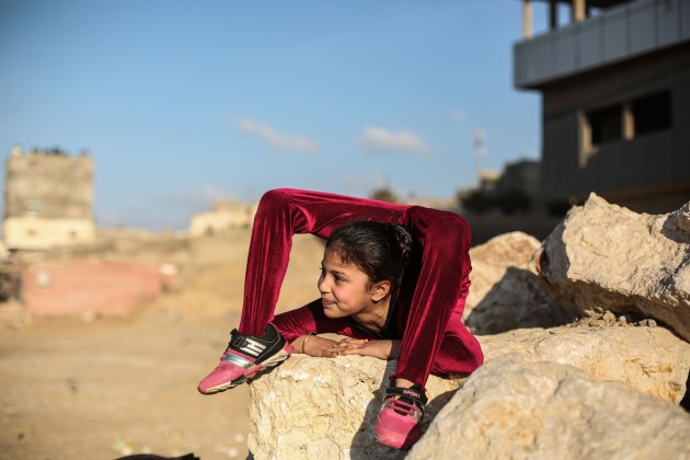 Lokanā palestīniešu meitenīte - 15