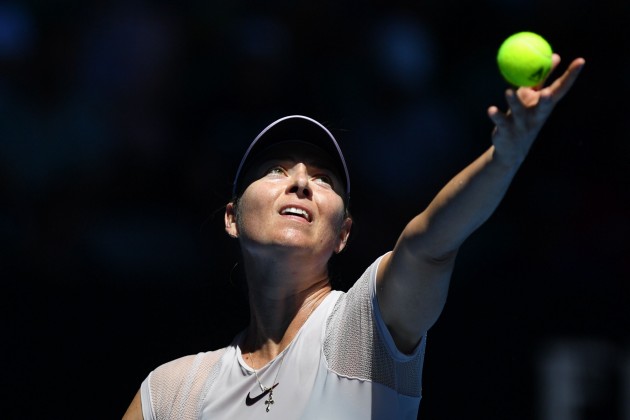 Teniss, Australian open: Anastasija Sevastova - Marija Šarapova - 5