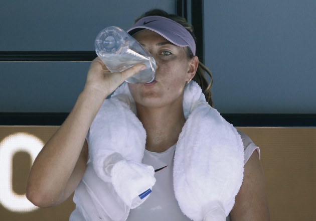 Teniss, Australian open: Anastasija Sevastova - Marija Šarapova - 12