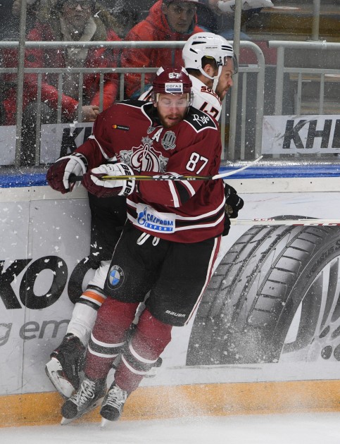 Hokejs, KHL spēle: Rīgas Dinamo - Amur - 12