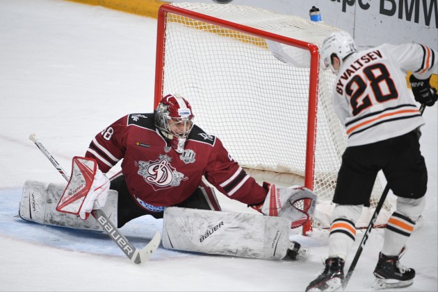 Hokejs, KHL spēle: Rīgas Dinamo - Amur - 19