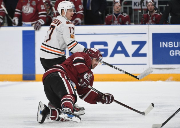 Hokejs, KHL spēle: Rīgas Dinamo - Amur - 28