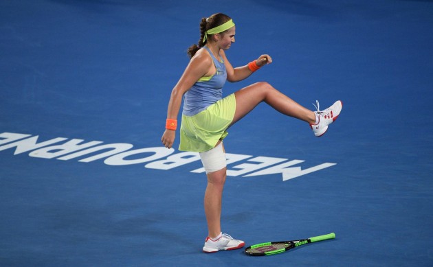 Teniss, Australian open: Jeļena Ostapenko - Anete Kontaveita - 7