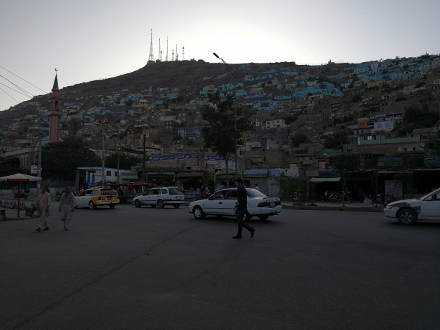 TV kalns un apbūvētās nogāzes Kabulā  - 4
