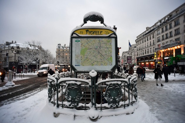 Sniegs Parīzē - 6