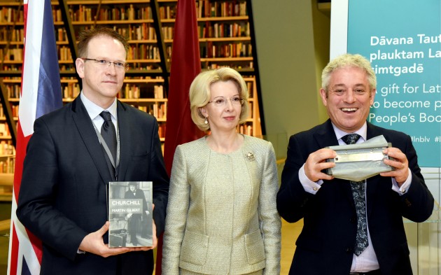 Lielbritānijas parlamenta Pārstāvju palātas priekšsēdētāja Džona Berkova vizīte Latvijā - 29