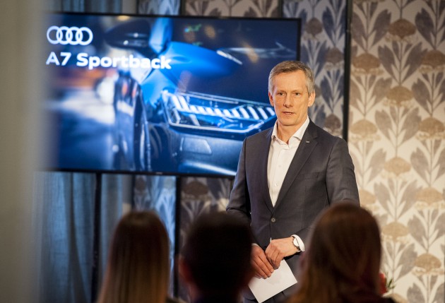 Riga prezentēts jaunais 'Audi A7 Sportback' - 7