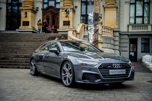 Riga prezentēts jaunais 'Audi A7 Sportback' - 9