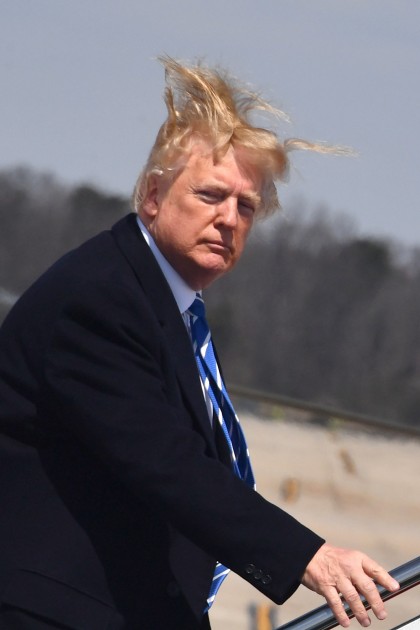Donalda Trampa nedienas ar vēju - 5