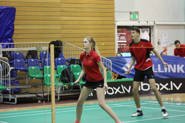 Badmintons. Latvijas pirmajā skolu komandu čempionātā uzvar Valmieras un Siguldas skolas - 44