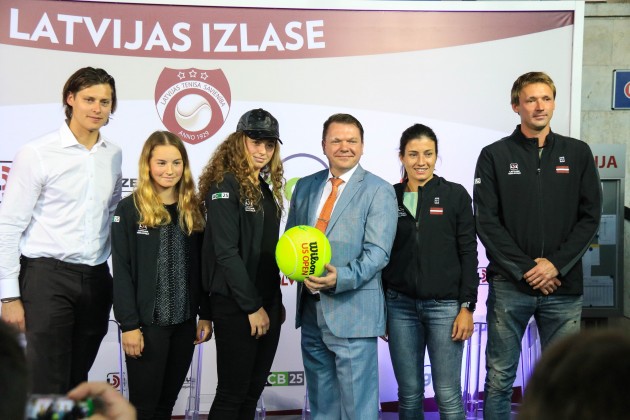 Teniss, Latvijas tenisistes dodas uz Federāciju kausa izcīņu - 17