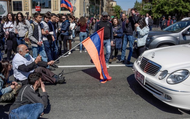Protests Erevānā  - 1
