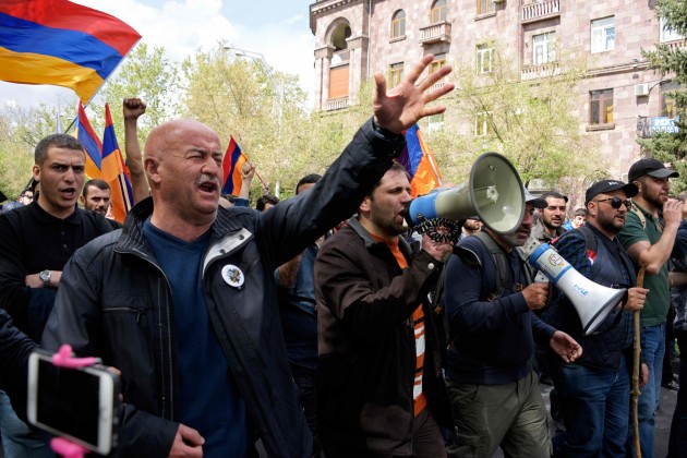 Protests Erevānā  - 4