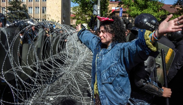 Protests Erevānā  - 13