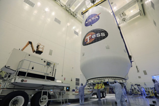 TESS teleskopa palaišana ar 'Falcon 9' - 2