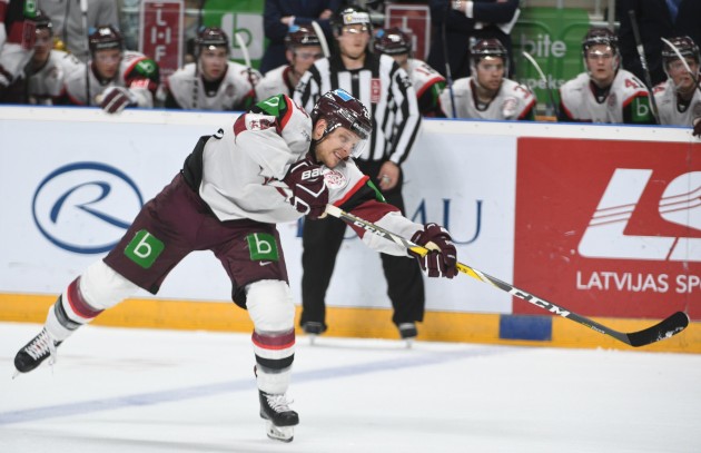 Hokejs, pārbaudes spēle: Latvija - Kanāda - 51
