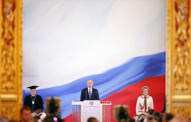 Putina inaugurācijas ceremonija - 19