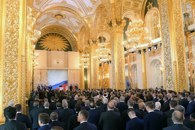 Putina inaugurācijas ceremonija - 36