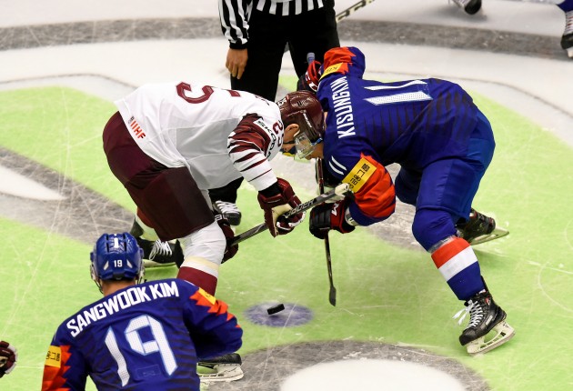 Hokejs, pasaules čempionāts 2018: Latvija - Koreja - 20