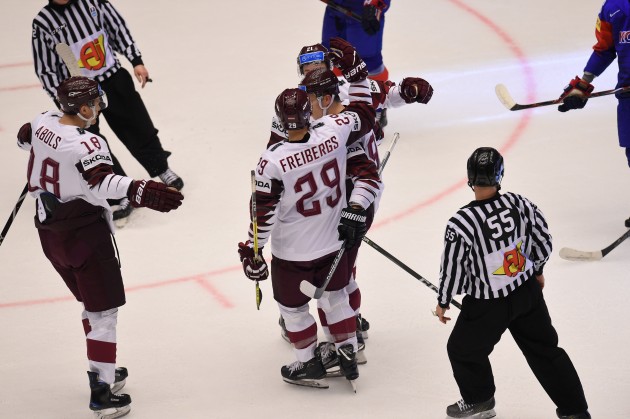 Hokejs, pasaules čempionāts 2018: Latvija - Koreja - 24