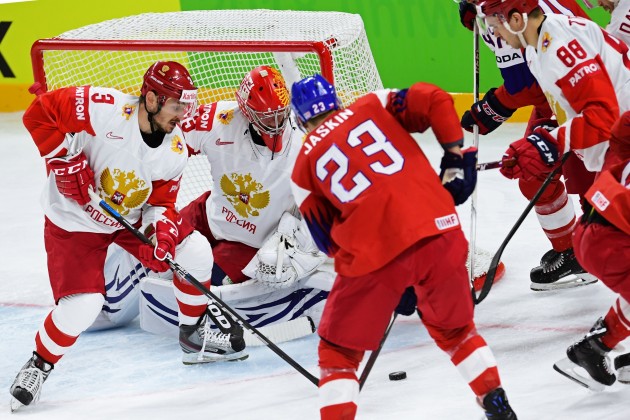 Hokejs, pasaules čempionāts 2018: Čehija - Krievija - 4