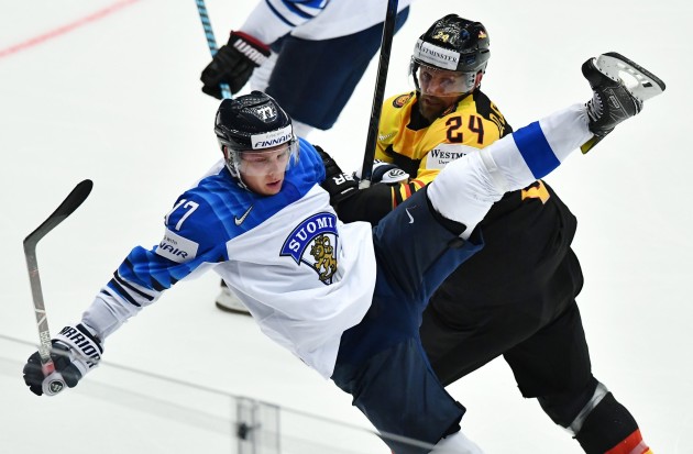 Hokejs, pasaules čempionāts 2018: Vācija - Somija - 1