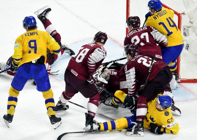 Hokejs, pasaules čempionāts 2018: Latvija - Zviedrija - 94