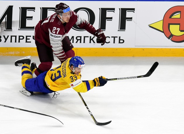 Hokejs, pasaules čempionāts 2018: Latvija - Zviedrija - 96