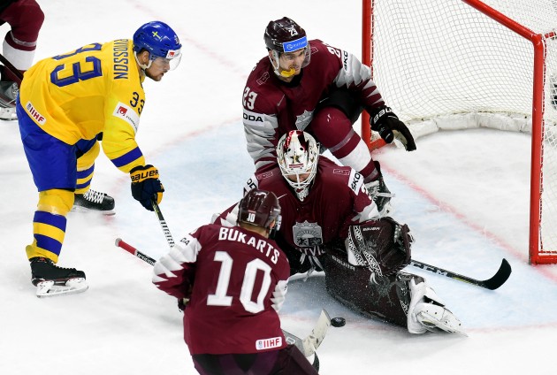 Hokejs, pasaules čempionāts 2018: Latvija - Zviedrija - 97