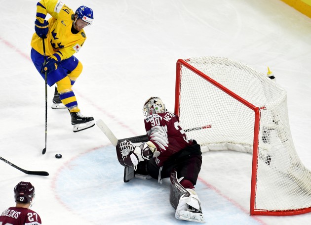 Hokejs, pasaules čempionāts 2018: Latvija - Zviedrija - 101
