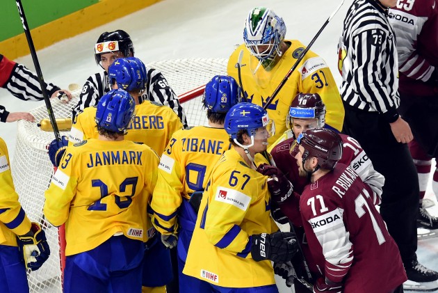 Hokejs, pasaules čempionāts 2018: Latvija - Zviedrija - 105