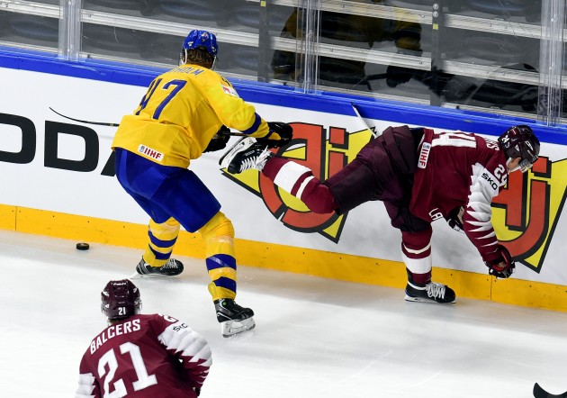 Hokejs, pasaules čempionāts 2018: Latvija - Zviedrija - 107