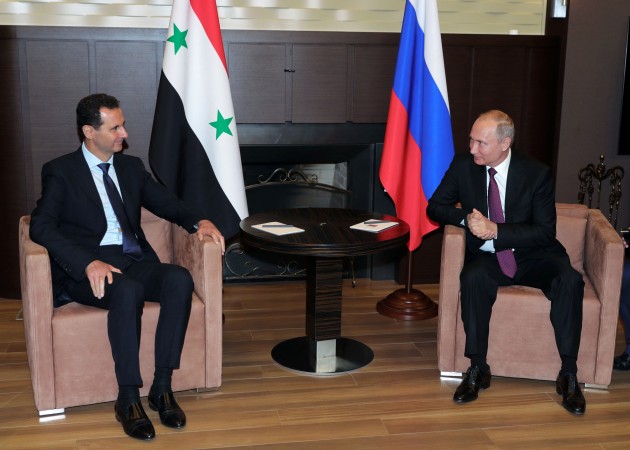 Putins Sočos ticies ar Asadu - 6