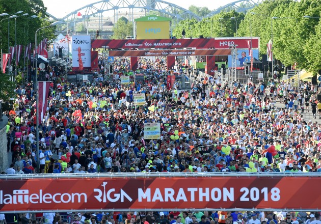 "Lattelecom" Rīgas maratona dalībnieki 21 km un 42 km distancē - 1