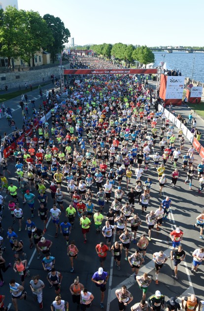 "Lattelecom" Rīgas maratona dalībnieki 21 km un 42 km distancē - 14