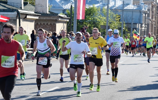 "Lattelecom" Rīgas maratona dalībnieki 21 km un 42 km distancē - 23