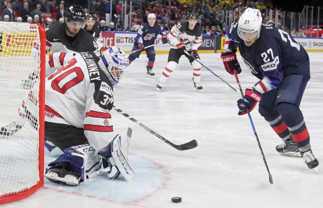 Hokejs, pasaules čempionāts: Spēle par 3. vietu, ASV - Kanāda - 6