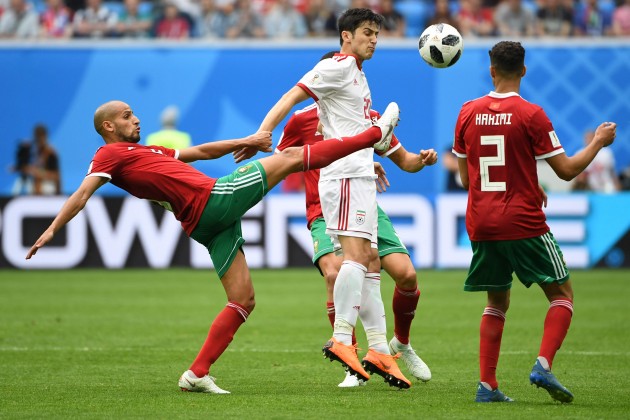 Futbols, Pasaules kauss 2018: Irāna - Maroka - 4