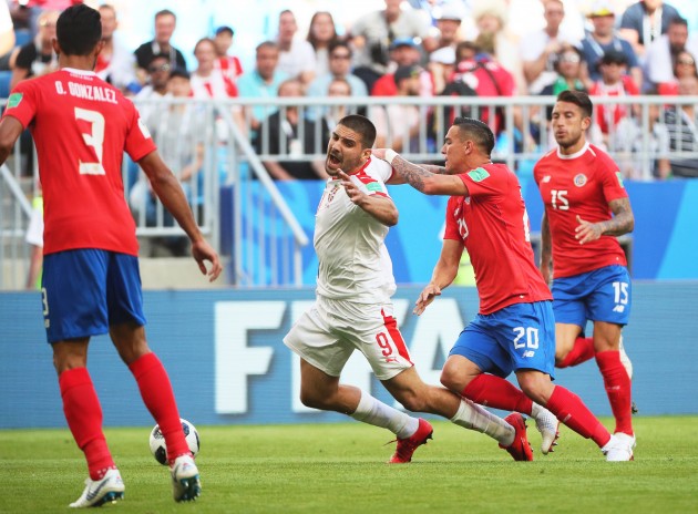 Futbols, Pasaules kauss 2018: Kostarika - Serbija - 4