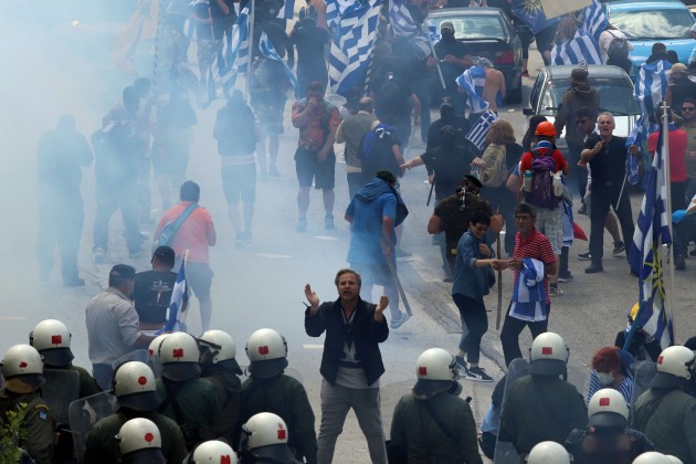 Grieķijā protestē pret Maķedonijas jauno nosaukumu - 4